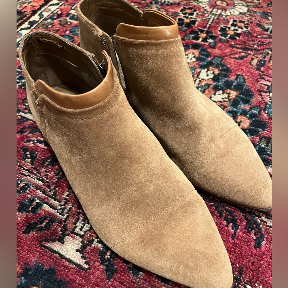 Vince camuto tan booties 11